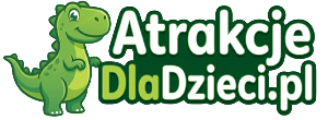 Logo portalu AtrakcjeDlaDzieci.pl - wyszukiwarka atrakcji i wydarzeń dla dzieci